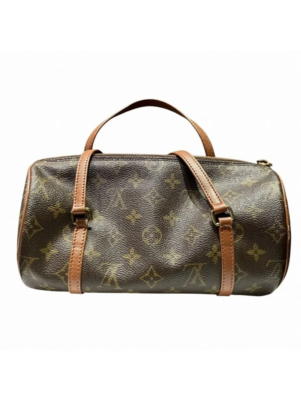 Louis Vuitton Vintage Papillon Monogram Shoulder Bag Canvas